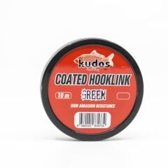 Kudos Coated Hooklink Green 10m 35 Lb.