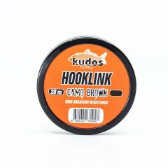 Kudos Hooklink Camo Brown 20m 25 Lb.