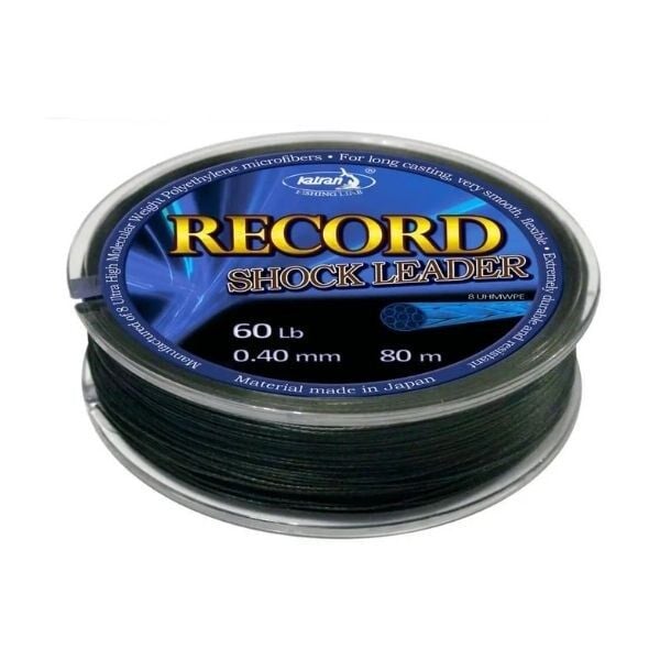 Katran Record Braided Shock-Leader 45 lb 0.35mm 80mt