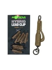 Korda Hybrid Lead Clip Ring Swivel Gravel