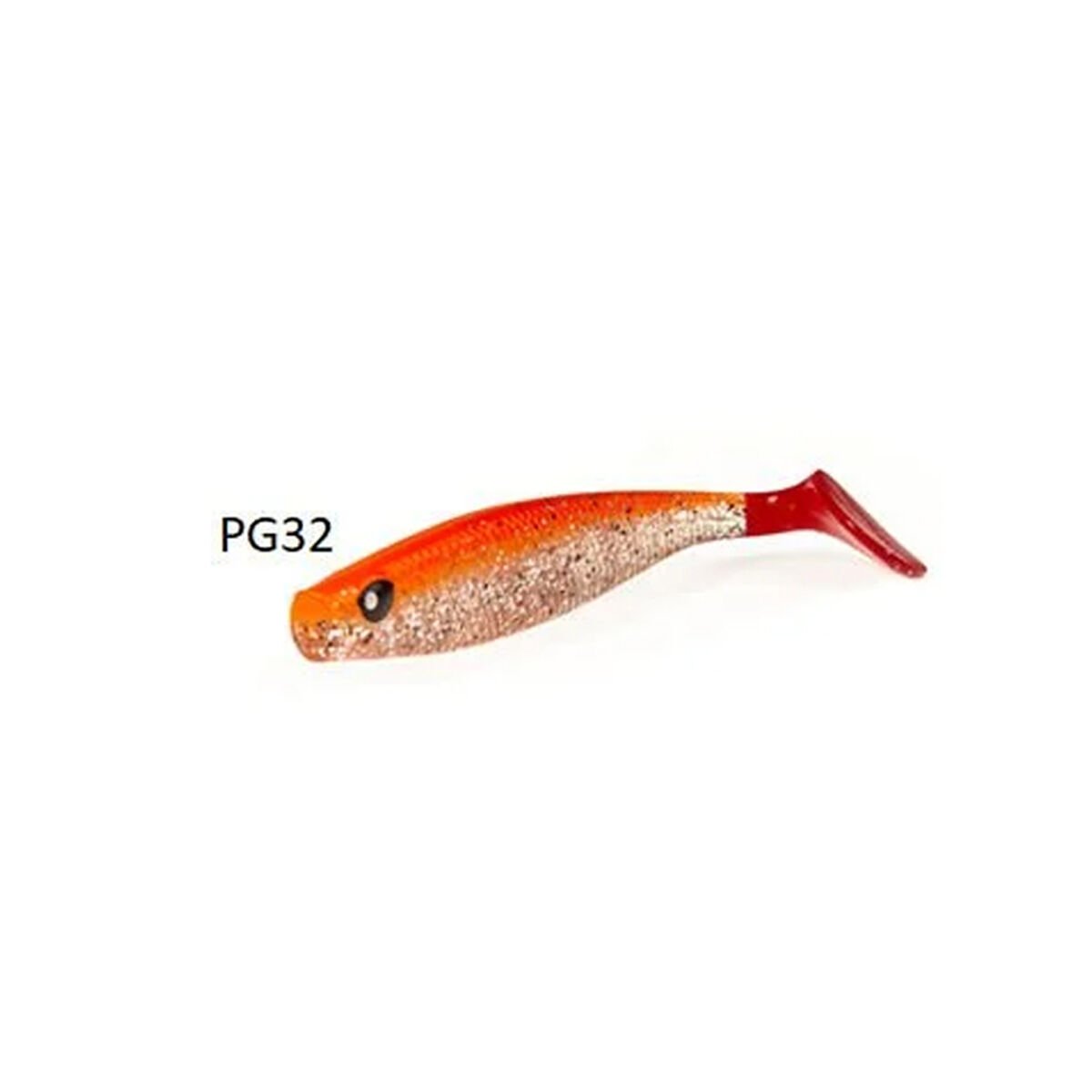 Lucky John RED TAIL 3D SHAD 3,5''- PG32, 8.9 CM, 5P