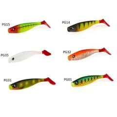 Lucky John RED TAIL 3D SHAD 3,5''- PG15, 8.9 CM, 1P