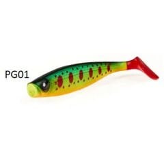Lucky John RED TAIL 3D SHAD 3,5''- PG01, 8.9 CM, 1P