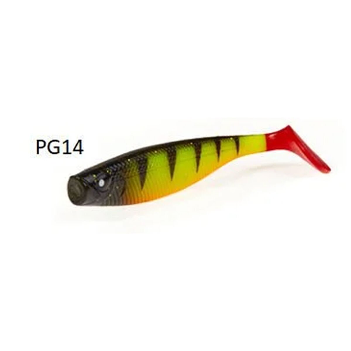 Lucky John RED TAIL 3D SHAD 3,5''- PG14, 8.9 CM, 1P