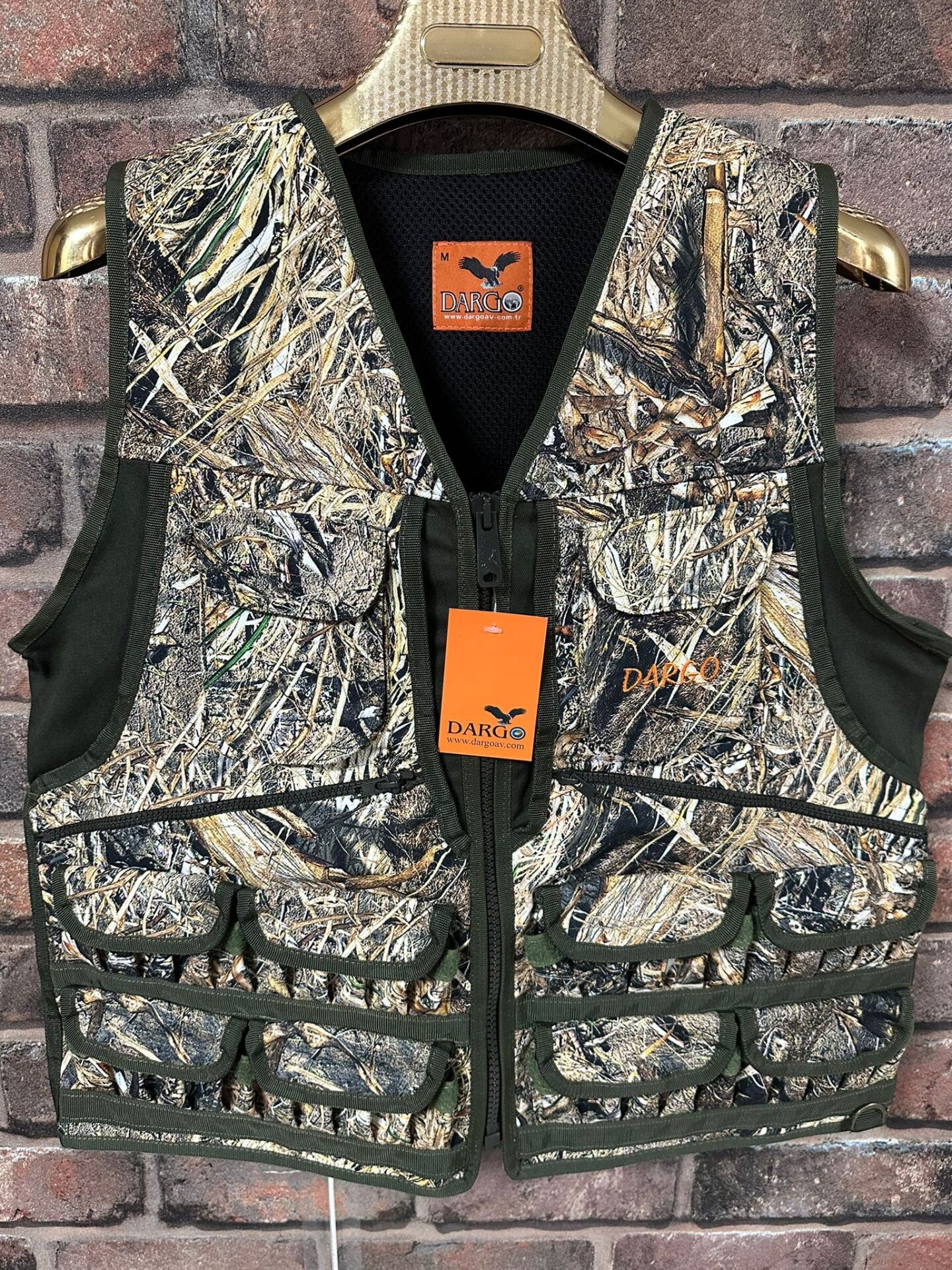 Dargo Saz Desenli Max 5 Avcı Yeleği Beden: XL