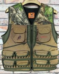 Dargo Meşe Nubuk Camel Avcı Yeleği Beden: L