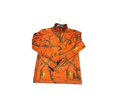 Widi Yarı Fermuar Turuncu Sweatshirt Beden: XXXL