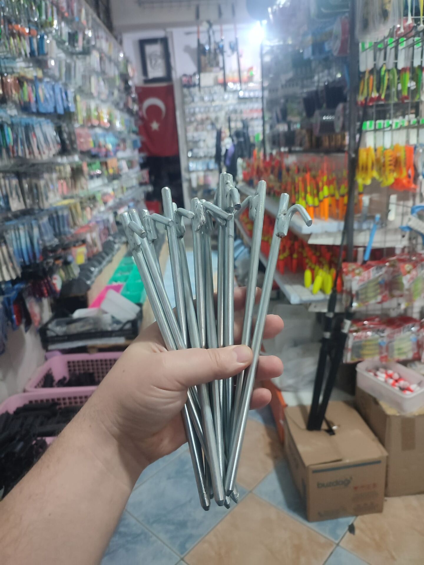 10’lu Metal Çadır Kazığı